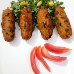 Methi Corn Roll A picture of Methi Corn Roll.