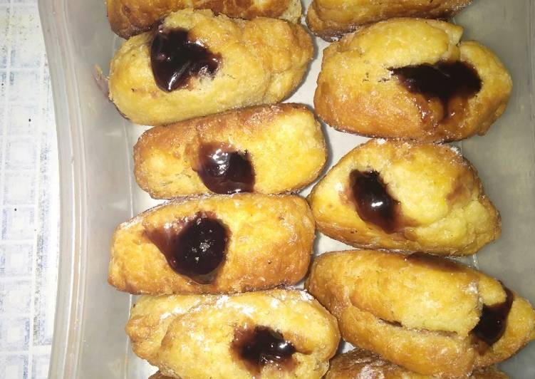 Resep donat bomboloni