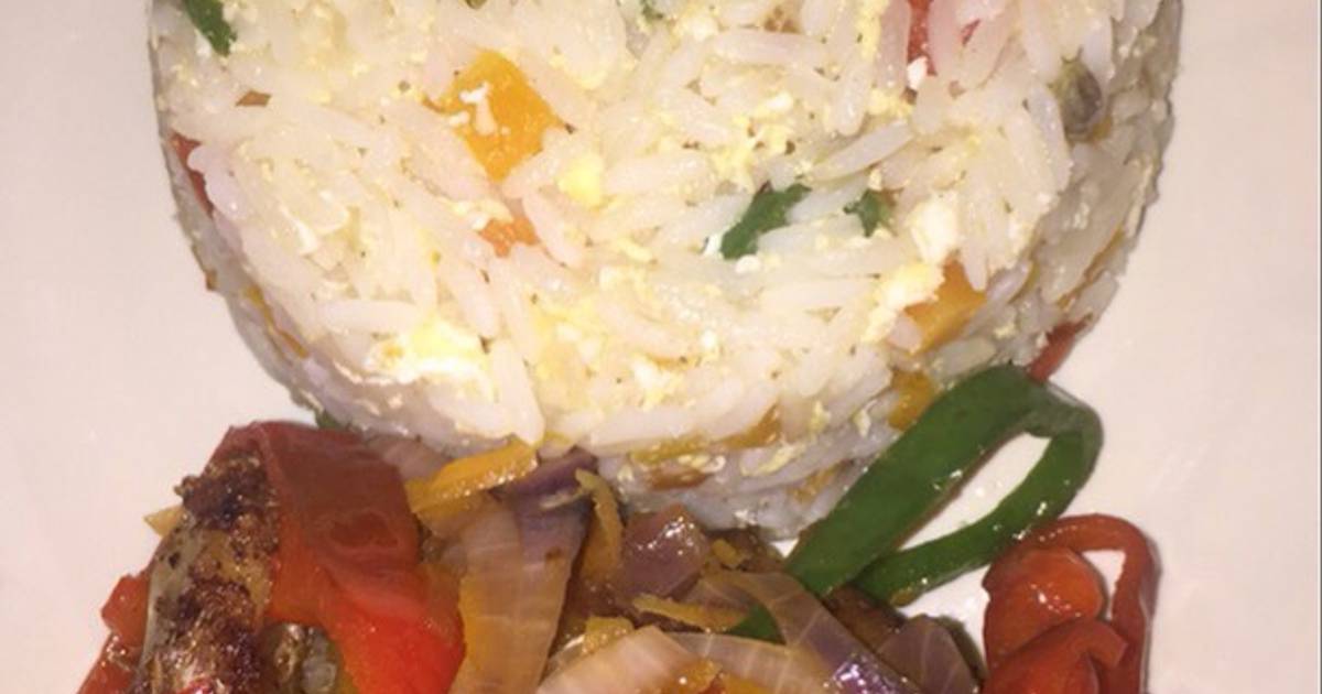 Simple fried fish&Rice Recipe by Asthmeen Cookpad