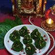Pan gulkand Modak without khoya or condensed milk