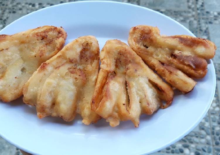 Cara Bikin Pisang Goreng Kipas Enak Sempurna