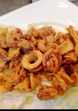 Foto di Frittura di Calamari con Farina di Mais