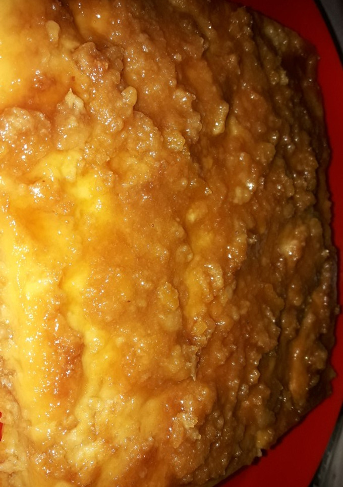 Una foto de Budín de pan económico