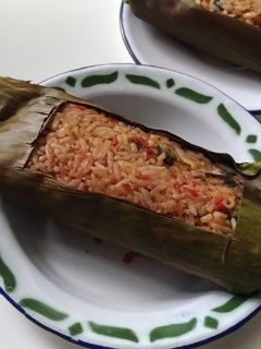 Foto resep Nasi Bakar Mie Teri Tempe Kemangi