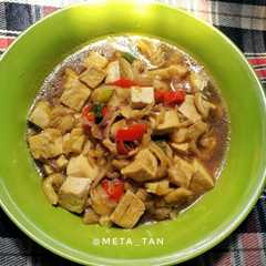 รูปของ Tumis jamur dan tahu
