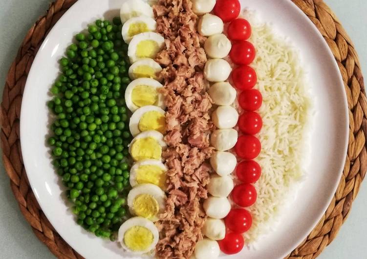 Insalata di riso basmati scomposta 🌷