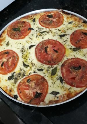 Foto de Pizza Marguerita Lowcarb