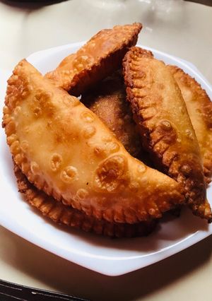 Una foto de Empanadas de carapacho queso