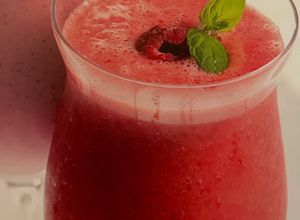 Zdjęcie przepisu Shake wiśniowy (Książka Thermomix).