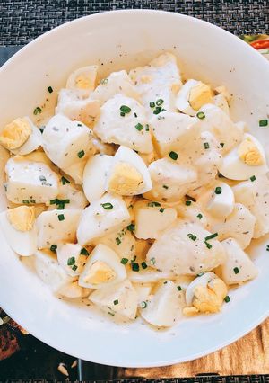 Hình của món Creamy Potato Salad (Khoai Tây Trộn)🥔🥚🥗.