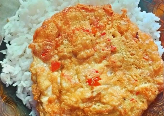 Wajib coba! Bagaimana cara buat Telur dadar sambel yang menggugah selera