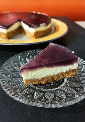 Foto resep No Bake Jelly Cheesecake
