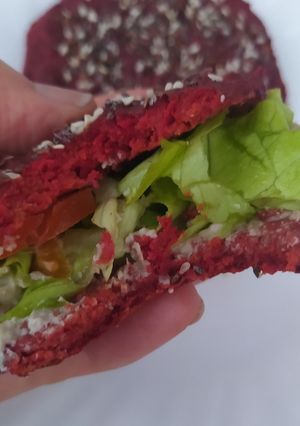Una foto de Pan De Remolacha En Sartén