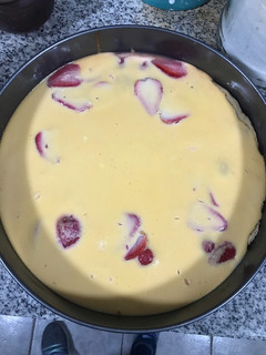Una foto de Tartaleta de yogurth con frutillas sin azúcar