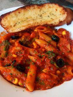 A picture of Red Sauce Pasta.