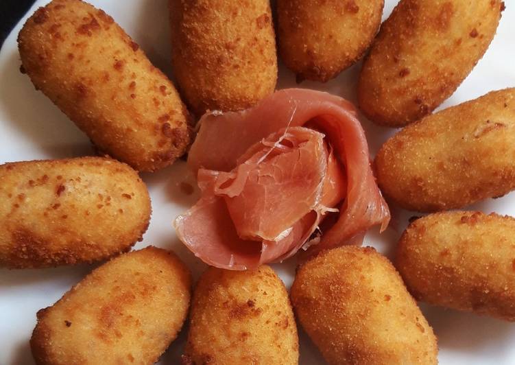 Croquetas de jamón ibérico