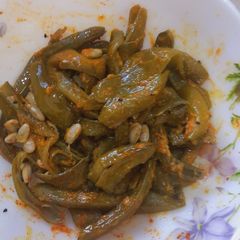 A picture of Sem Ka Achar(Flat Bean Pickle).