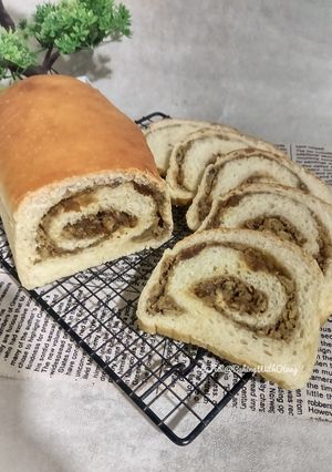 Foto resep Roti Tawar Pisang Kurma (Sourdough)