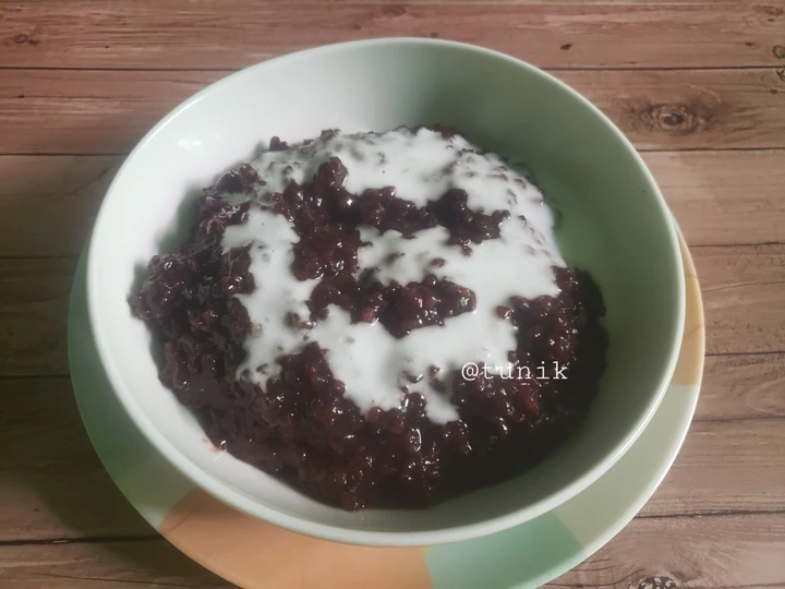 Langkah Gampang Menyiapkan Resep Bubur Ketan Hitam (Empuk &amp;amp; Kental) yang Sempurna Anti Ribet, Sempurna