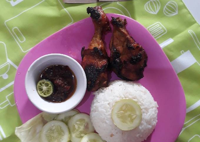 Ayam Bakar Kalasan sambel terasi