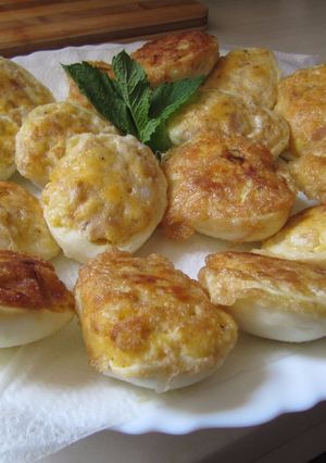 Una foto de Huevos rellenos