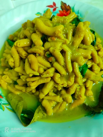 Cara Mudah Membikin Resep Usus bumbu kuning kemangi yang Enak Banget Anti Ribet, Lezat Sekali