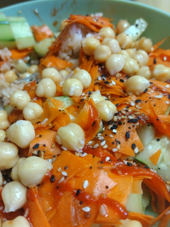 A picture of Vegan Sushi bowl.