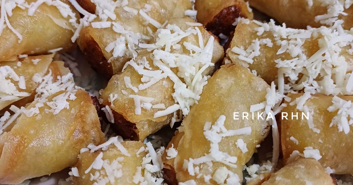 Lumpia Mini Pisang Keju