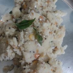 A picture of Rice flour upma.