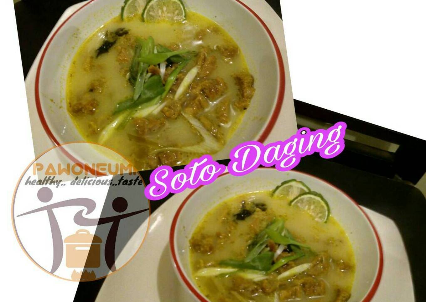 Soto daging khas madura