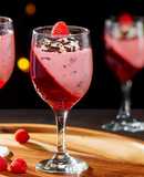 Mousse de Frambuesa y Gelatina