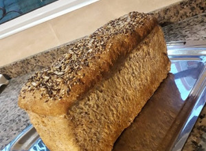 Una foto de Pan de molde Integral