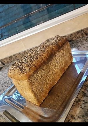 Una foto de Pan de molde Integral