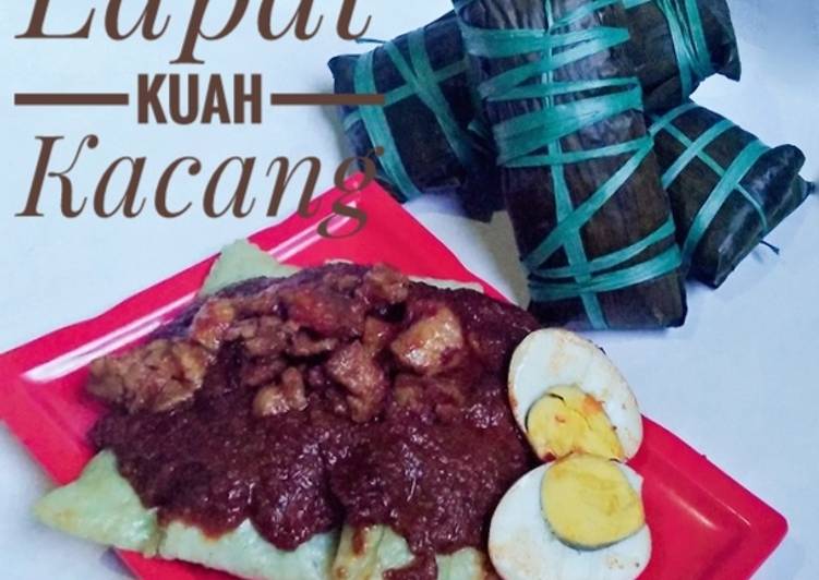 Lapat Kuah Kacang / Buras