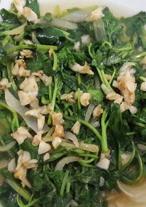 Foto resep Penetralisir kambing: tumis selada air bawang putih