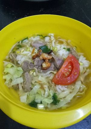 Foto resep Soto Seger Daging Sapi