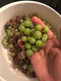 Sour grapes pickles