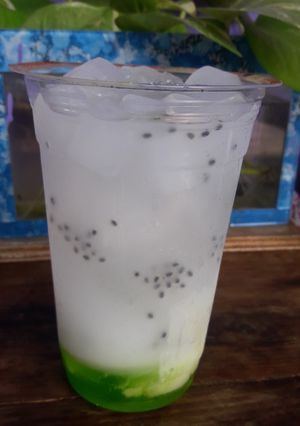 Foto resep Es melon mata kodok