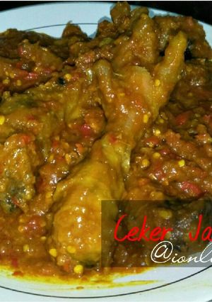 Foto resep Ceker Jahara