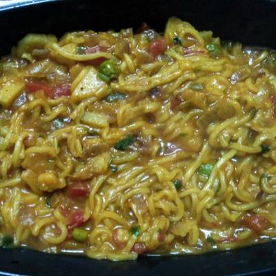 Spicy Curry Maggi Recipe, Masala Maggi Recipe