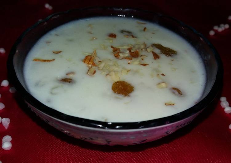 Recipe of Speedy Sabudana kheer