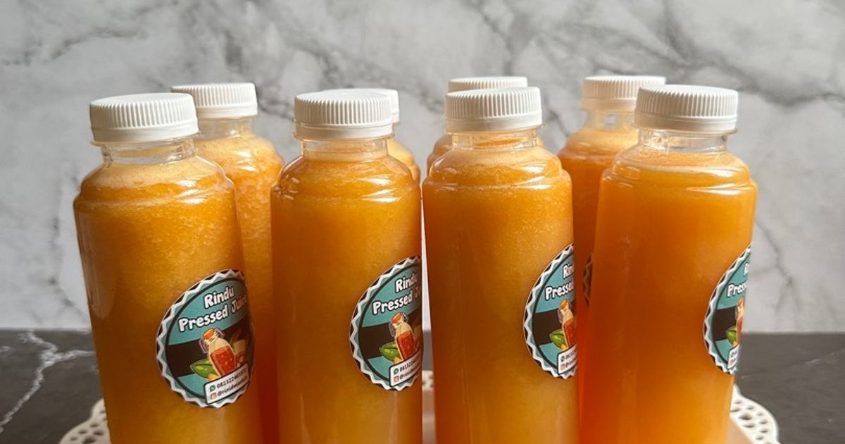 Pressed Juice Nanas Sunkist Apel