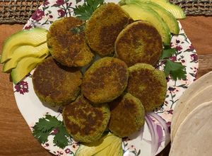 Una foto de Falafel horneado