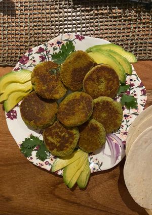 Una foto de Falafel horneado