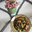 Tumis ikan asin cabe ijo