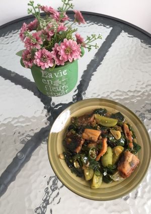Foto resep Tumis ikan asin cabe ijo