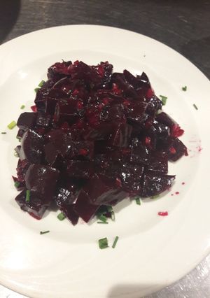 A picture of Beetroot salad.