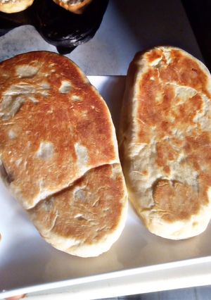 A picture of Panini bread.