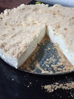 Una foto de Tarta de nata portuguesa