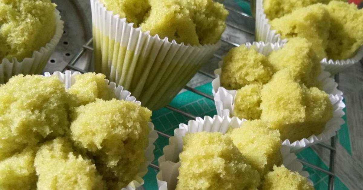 Resep Bolkus Bolu Kukus Pandan Mekrok Oleh Melda M Simatupang Cookpad